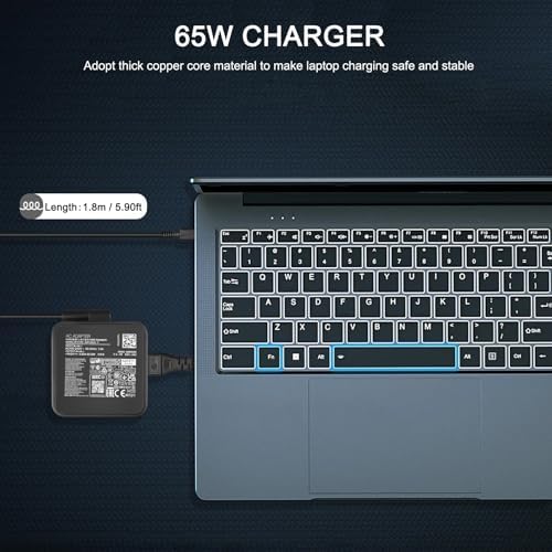 65 W 19 V USB Type-C Laptop Charger for ACEMAGIC AX16 Pro & AOC MX16 – High-Performance Power Supply for AMD Ryzen 7 5700 U Laptops and Mini PCs – Reliable Compatibility & Efficient Charging Solution – Ideal for ACEMAGIC AM06 Pro, AOOSTAR MN57 & MALLRACE AX16 Pro Models – Essential Power Adapter for Optimal Device Performance – Worldwide Input Voltage 100-240 V, 50-60 Hz – Precision Engineered for Gaming and Productivity Needs – Note: Not Compatible with 20 V Chargers – Ensure Specification Match Before Purchase – Experience Fast Charging with Safety Features for Enhanced Device Longevity – Perfect for Users Seeking Quality and Dependability in Laptop Accessories.