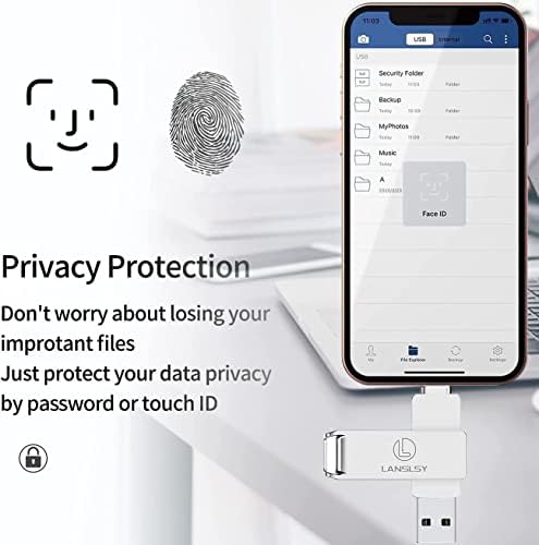 Maximize Your Storage with the 256 GB 3-in-1 Flash Drive – USB 3.0 Photo Stick for i OS, Android, PC & Mac – Sleek Silver Design for Fast Data Transfers and Seamless Compatibility – Perfect Mobile Solution for Photos, Videos, and Files