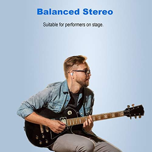 YINYOO KBEAR KS1 Wired In-Ear Monitors – Premium High-Resolution Noise-Canceling Earbuds for Musicians and Audiophiles – Unmatched Bass Performance and Crystal Clear Audio – Ergonomically Designed for Comfort and Wide Device Compatibility – Ideal for Live Performances and Everyday Listening