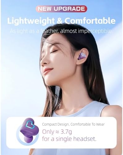 Yoidesu Heart-Shaped Bluetooth Earbuds – Chic Red Design with Superior Noise Cancelling and Hi-Fi Stereo Sound, Ideal Gift for Music Lovers and Trendsetters, Portable Charging Case for Effortless Audio Enjoyment on the Go