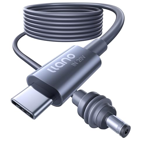llano Starlink Mini Cable 2M Starlink Mini USB C to DC Power Cable Cord 100W Input USB Type C to DC Cable, DC Power Cable Direct to USB-C for Starlink Mini Work with 100W+ PD Source Waterproof 18AWG – Enhanced Compatibility and Speed