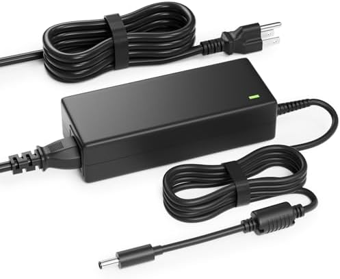 90 W Dell Inspiron 7706 Charger – Fast Charging Laptop AC Adapter for Inspiron 2-in-1 & Opti Plex Series, Enhanced Compatibility with Safety Certifications, 19.5 V Output, Perfect for Models 7501, 7590, 5400, 5491, and More – Reliable Power for Efficient Performance