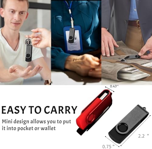 FEWINA 2 GB USB Flash Drive Bulk Pack – 20 Swivel Memory Sticks for Effortless Data Storage & Transfer – Reliable USB 2.0 Jump Drives for Personal, School & Business Use – Compact & Durable Backup Solution in White