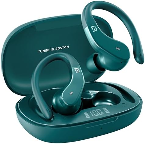 Back Bay Audio Runner’s Wireless Earbuds – Cutting-Edge Bluetooth Sports Headphones with Immersive Deep Bass, Ergonomic Comfort, and IPX7 Waterproofing for Dynamic Athletes – Ideal for Running, Gym Sessions, and Intense Workouts – 2025 Model Featuring Enhanced Connectivity and Up to 8 Hours of Continuous Playtime