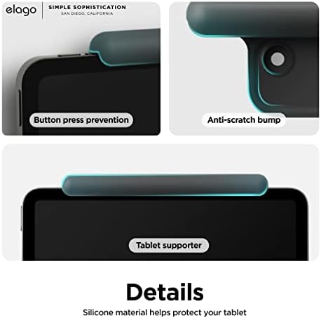 Elevate Your Smart Home with the Elago Wall Mount for i Pads – Stylish and Functional Tablet Stand with Scratch-Free Protection, Effortless Installation, and Integrated Cable Management – Compatible with Mini, Air, and Pro Models for Seamless Home Kit Integration and Enhanced Aesthetics