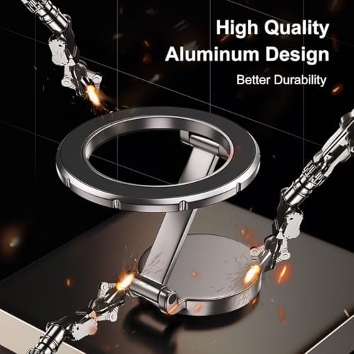 for MagSafe Car Mount, 360° Rotation Phone Holder for Car, Universal Dash Car Mount, All-Metal Magnetic Phone Mount for Car Fit for iPhone 15 14 13 12 Pro Max Plus Mini MagSafe Cases – Enhanced Compatibility and Speed