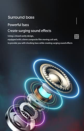 Revolutionary Bluetooth 5.0 Wireless Sports Earbuds with 48-Hour Battery and Smart LCD Display – Immersive Noise Cancelling Headphones for Active Lifestyles, Perfect for Workouts and Commutes (White)