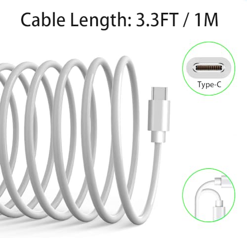 Premium MFi Certified 2 Pack USB-A to USB-C Car Play Cables – 3.3 ft High-Performance Charging & Data Transfer Cords for i Phone 15/16 Pro/Plus/Max and i Pad Pro – Fast Charging, Exceptional Durability, Uninterrupted Connectivity for Enhanced Driving Experience