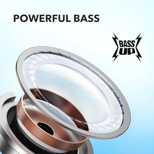 Anker Soundcore P20 i True Wireless Earbuds – Immersive 10 mm Bass Drivers, Bluetooth 5.3 for Effortless Pairing, 30-Hour Playtime for All-Day Listening, IPX5 Water-Resistant for Active Users, AI Dual Microphones for Superior Call Clarity, 22 Customizable EQ Levels for Tailored Sound (Blue) – Ideal for Fitness Lovers and Daily Commuters