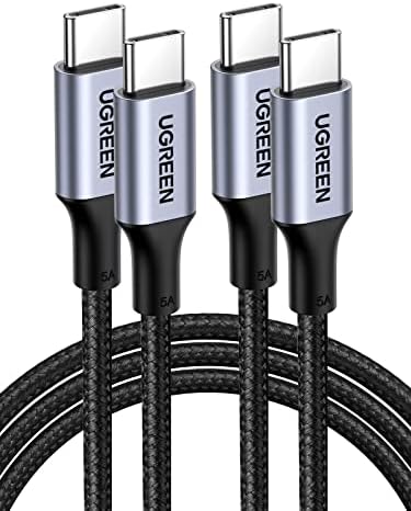 UGREEN 100 W USB C Fast Charging Cable – 10 FT High-Speed Durable Charger for i Phone 16, Mac Book Pro, and Samsung Galaxy S24/S23/S22 Ultra – Enhanced Compatibility for Efficient Power Delivery and Data Transfer