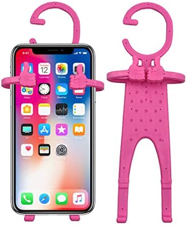 Flexible Cell Phone Holder Hands-Free Universal Car Mount,GPS Navigation Battery Charging Desktop Stand (4 Pack A) – Enhanced Compatibility and Speed