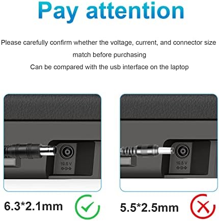 Versatile High-Performance AC Adapter Charger for HP 2011, 2211, 2311 X Series, Insignia TVs, and Ben Q AOC LCD Monitors – Fast Charging Power Supply Solution with Enhanced Compatibility and Safety Features