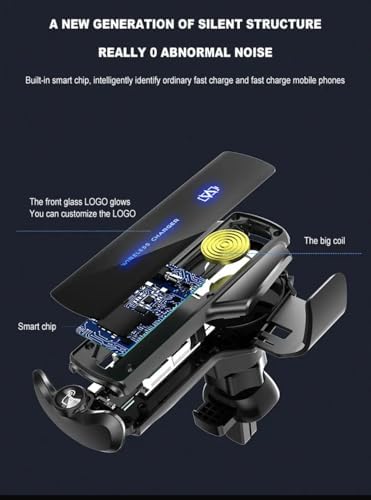 Experience Next-Level Convenience with the 15 W Fast Charging Auto-Clamping Wireless Car Charger for i Phone & Android – Effortless Phone Mounting, Enhanced Compatibility, and Sleek Design for Ultimate Driving Efficiency. This innovative air vent charger features a secure grip and rapid power-ups, making it indispensable for on-the-go smartphone users. With its auto-clamping mechanism, you can easily insert or remove your device without distraction, ensuring safety while navigating. Compatible with a wide range of smartphones, this stylish mount not only enhances your car’s interior but also provides adjustable viewing angles for effortless access to navigation and communication. Upgrade your automotive experience with this durable, efficient charger designed for modern drivers who demand performance and aesthetics. Say goodbye to tangled cords and embrace the future of charging technology with this must-have accessory for any vehicle.