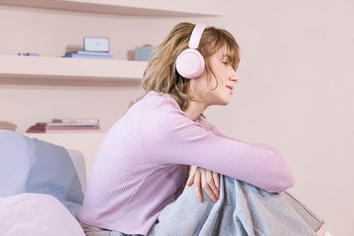 Sony WH-CH520 Bluetooth On-Ear Headphones – Superior 50-Hour Battery Life with Rapid Charge Technology for Endless Listening, Ultra-Lightweight with Comfortable Fit, Integrated Hands-Free Mic for Calls – Premium Audio Performance for Music and Meetings