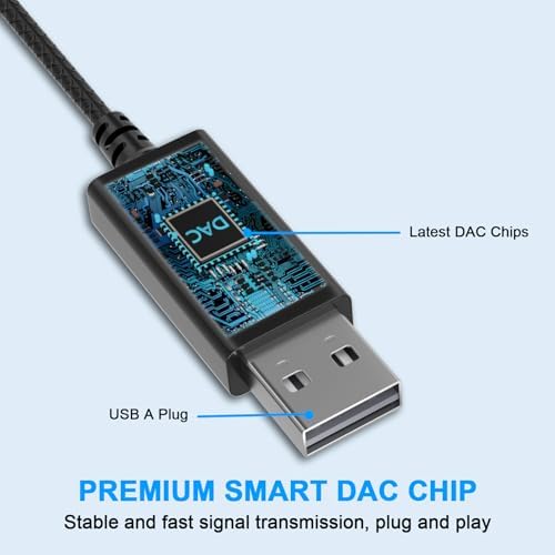 Unleash Crystal-Clear Audio with ASKUBSKU Premium USB Headset – Over-Ear Wired Headphones with Noise-Canceling Mic for Gaming, Online Learning, and Professional Use, 8.2 Ft Cord for Ultimate Flexibility, Ergonomically Designed for Comfort During Extended Wear, Built-in Mute Function for Enhanced Privacy, Durable Construction for Long-lasting Performance, Enjoy Superior Sound Quality and Effortless USB A Connectivity for Seamless Integration with PCs and Laptops