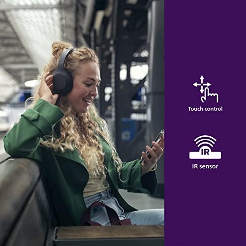 Immerse Yourself in Premium Sound with Philips H8506 Over-Ear Bluetooth Headphones | Unmatched Noise Cancellation & 60-Hour Battery Life | Ultra-Lightweight Comfort with Plush Ear Cushions | Dual Device Connectivity for Seamless Listening | Hi-Res Audio Quality in Sleek Black Finish | Perfect for Audiophiles and Everyday Use