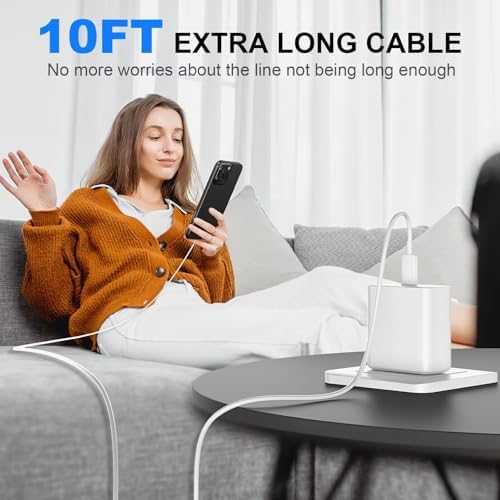 45 W USB-C Super Fast Charger for i Phone 16 & Galaxy Devices – Includes 6.6 FT Type-C Cable for Flexible Power Solutions – Compact & Portable Design for On-the-Go Charging – Advanced Safety Features for Device Protection – Ideal for Rapid Power Demands and Enhanced Device Longevity