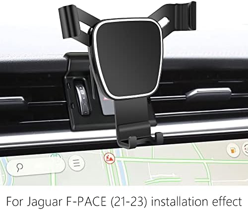 Jaguar F-PACE 2017-2020 Custom Car Phone Holder – Premium Adjustable Air Vent Mount for Secure Smartphone Navigation and Hands-Free Operation, Sleek Interior Accessory for Enhanced Driving Experience