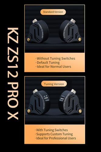 Revolutionize Your Audio Journey with keephifi KZ ZS10 Pro IEM Earphones – Featuring 4 Balanced Armature & 1 Dynamic Driver for Superior Sound Clarity, Durable Stainless Steel Design, and Detachable 2-Pin Cable – Striking Purple Finish with Integrated Mic for Effortless Communication – Noise-Isolating In-Ear Headphones for Unmatched Comfort and Versatile Device Compatibility
