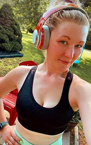 Elevate Your Audio Experience with Vizliter TWS Bluetooth Over-Ear Headphones – Unmatched Noise Cancellation, Rich Deep Bass, Built-In Microphone, and Stunning LED Design for Ultimate Comfort and Connectivity