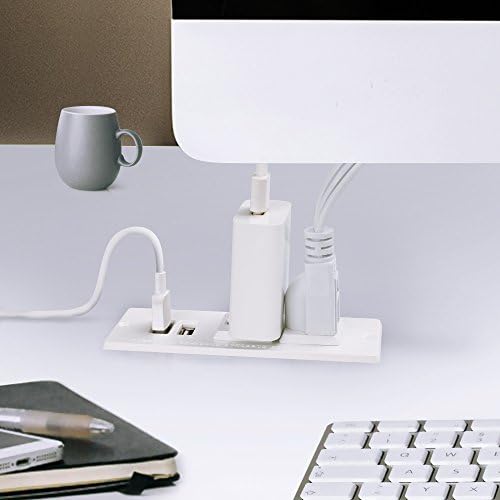 Transform Your Workspace with the Recessed Conference Power Strip Socket – Versatile 2-Outlet Charging Station with Dual USB Ports for Rapid Device Powering and Enhanced Organization in Professional Settings