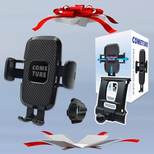 COMETURE Premium Car Phone Holder Mount for BMW 3 Series & 4 Series (2014-2020) – Stylish Smartphone Cradle with Adjustable Viewing Angles, Effortless Installation, and Universal Compatibility for i Phone and Android – Enhance Your Driving Experience with Superior Functionality and Elegance