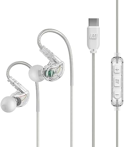 MEE audio M6 Sport Wired Earbuds – Premium Noise-Isolating Headphones with Dynamic Bass Sound, Sweatproof Design for Running and Workouts, Memory Wire Earhooks for Ultimate Comfort, 3.5 mm Jack Compatibility (Black) – Elevate Your Active Lifestyle with Unmatched Audio Quality