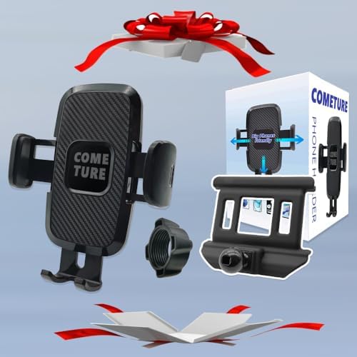 Premium COMETURE Car Phone Holder Mount for Audi Q7 (2020-2024) – Versatile 360° Rotation Smartphone Cradle for i Phone & Android – Enhance Driving Safety with Secure Navigation and Stylish Design – Effortless Installation & Long-Lasting Durability