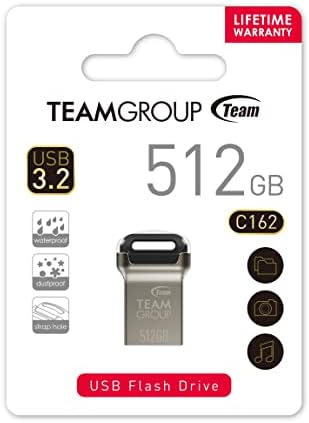 TEAMGROUP S5 256 GB USB 3.2 Gen 1 Flash Drive – High-Speed External Data Storage with 140 MB/s Read Speed, Compact & Durable USB Memory Stick for Effortless File Transfers and Backups, Ideal for Computers and Laptops