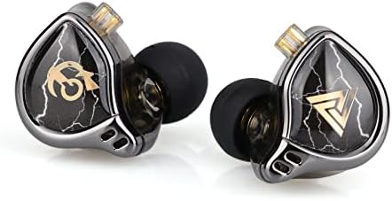 Elevate Your Audio Experience with Linsoul QKZ x HBB Hi-Fi In-Ear Monitor Earphones – Premium 10 mm Titanium-Coated Diaphragm for Superior Sound Clarity, Semi-Open Cavity Design for Natural Soundstage, Detachable Silver-Plated Cable for Enhanced Durability, and Noise-Canceling Technology for Immersive Listening – Perfect for Audiophiles and Music Lovers with Built-In Mic for Calls and Versatile Device Compatibility.