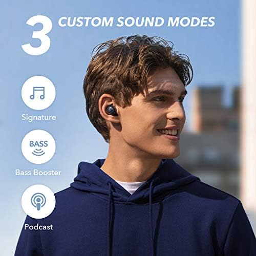Soundcore by Anker Life A1 True Wireless Earbuds – Unleash 40 Hours of Customized Audio Bliss, IPX7 Waterproof Design for Ultimate Durability, Effortless Wireless Charging & USB-C Fast Charge, Perfect for Commutes and Active Lifestyles, Enhanced Bluetooth Stability for Seamless Connectivity
