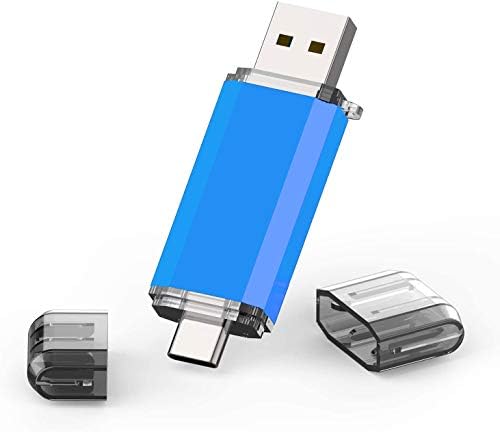 TOPESEL 128 GB Waterproof USB C Flash Drive – Dual USB 3.0 A & Type C Thumb Drive for Seamless Data Transfer on Computer, Mac, Smartphone & Tablet – Compact, Durable OTG Storage Solution for Professionals and Students
