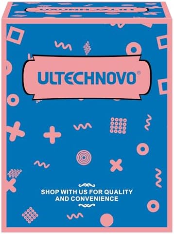 Retractable Wired Earbuds by ULTECHNOVO – Innovative In-Ear Headphones with Tangle-Free Storage, 3.5 mm Compatibility, and Customizable Length for Enhanced Sound Experience and Portability (White)