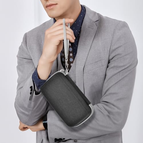 Anker Prime 240 W Charging Station Case – Durable Hard-Shell Organizer for Detachable Cords & USB Accessories – Sleek Black Storage Solution for Enhanced Speed and Compatibility – Ultimate Protection for Charging Essentials