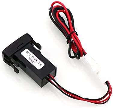 Experience Unmatched Charging Efficiency with the QC3.0 Dual USB Car Charger Adapter for Toyota VIGO – Lightning-Fast Quick Charge Power Socket for Smartphones and GPS Devices – Ultimate Automotive Power Solution with Robust Safety Features and Elegant Design