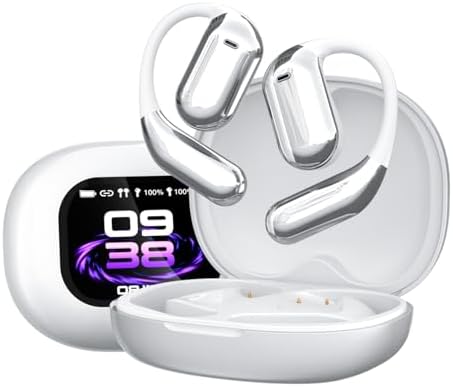 Elevate Your Audio Experience with Q16 PRO Wireless Translation Earbuds – Cutting-Edge Bluetooth 5.4 Connectivity, Unrivaled 70-Hour Battery Life, IPX5 Waterproof Protection, Effortless Touch Controls, Open Ear Comfort for Environmental Awareness, and Secure Ergonomic Fit – Perfect for Active Travelers and Fitness Enthusiasts Seeking Versatile Communication and Entertainment Solutions
