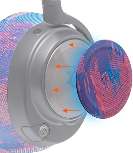 Revamp Your Sound with Wicked Cushions Red Speaker Plates for Arctis Nova Headsets | Ultimate Compatibility for Pro Wireless, Pro Wired, Nova 7, 7 X, and 7 P Models | Enhance Style and Audio Quality Seamlessly | Experience Unmatched Comfort and Effortless Installation | Upgrade to Superior Performance Today