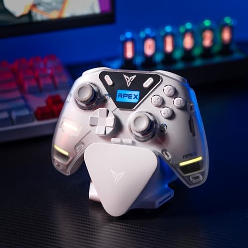 Flydigi Ultra-Fast Wireless Charger Dock – Compact Design with Enhanced 2.4 G Connectivity for Seamless Gaming Performance and Ergonomic Comfort