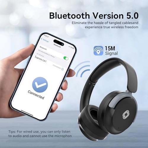 Experience Next-Level Audio with Stylish Pink Wireless Over-Ear Headphones – Premium Noise Cancellation, Hi-Fi Stereo Sound, and 30-Hour Playtime for Unmatched Comfort in Travel and Home Office Use, Featuring Immersive Deep Bass and Foldable Design for Effortless Portability and Extended Listening Pleasure