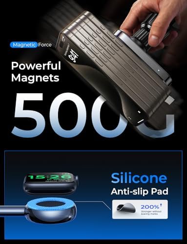 LISEN 2-in-1 Mag Safe Car Mount Charger: Fast Wireless Charging & Magnetic Holder for i Phone 12-16 & Apple Watch – Ultimate Convenience for On-the-Go Power Solutions Enhance your driving experience with the LISEN 2-in-1 Mag Safe Car Mount Charger, engineered for efficiency and style. This innovative accessory integrates a powerful 18 W wireless charger with a secure magnetic phone holder, perfect for keeping your i Phone (models 12-16, including Pro Max and Plus) and Apple Watch charged simultaneously. The robust magnetic grip ensures your devices stay stable even on bumpy roads, providing a hands-free navigation experience. Designed to fit seamlessly into most car air vents, this sleek charger not only simplifies your charging routine but also keeps your dashboard clutter-free. Built from high-quality materials, the LISEN car mount is both durable and easy to maintain, making it an essential addition to your car accessories. Elevate your on-the-go lifestyle with this fast, reliable charging solution that combines functionality and modern aesthetics.