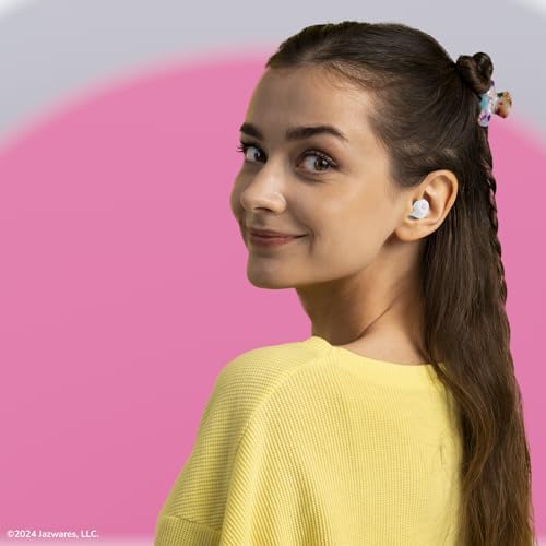 i Joy Squishmallows Bluetooth Earbuds – Adorable Wireless Headphones with 30-Hour Playtime and Integrated Mic – Ultimate Gift for Squishmallows Enthusiasts – Lightweight, Comfortable Design for All-Day Listening and Versatile Device Compatibility