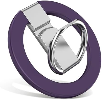 Enhance Your Mobile Experience with the Blue Magnetic Phone Ring Holder for Mag Safe – Premium Ergonomic Grip and Versatile Stand for i Phones and Smart Devices – Stylish, Durable, and Easy-to-Clean Accessory for Everyday Use and Hands-Free Convenience
