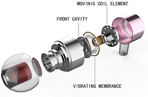 YNR Premium Metal Wired Earbuds with Microphone & Volume Control – Noise-Isolating In-Ear Headphones for Ultimate Audio Clarity – Perfect for School, Commuting, and Leisure – Compatible with i Phone, i Pad, i Pod, Samsung, Google Devices with 3.5 mm Jack – 3 Pairs Included for Versatile Use