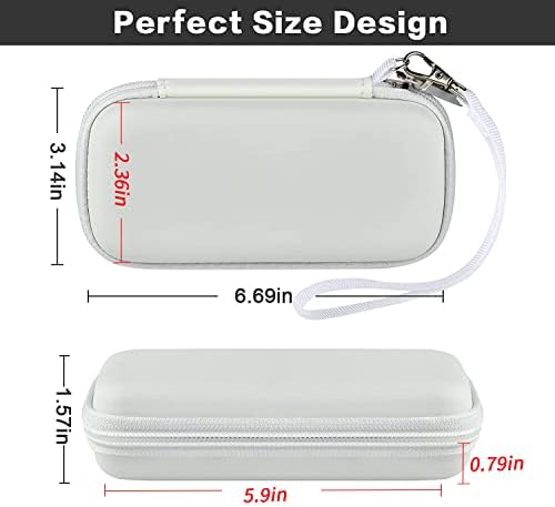 Anker Magnetic Battery Case – Premium Purple Holder for 10,000 m Ah Wireless Charger, Shockproof Organizer for Models 633/622/621/321 – Ultimate Travel Power Bank Protection and Speed Enhancement