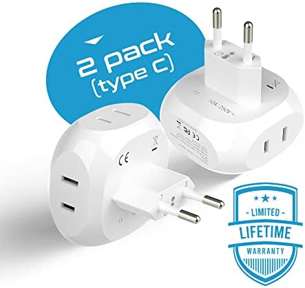 Ultimate Compact Travel Power Adapter for UK & Ireland – Dual USB & USB-C Fast Charger with 3.1 A Output – Type G Plug Converter for Seamless Global Connectivity in Hong Kong, England, Dubai, and Saudi Arabia – Safe, Efficient Design for Smart Travelers