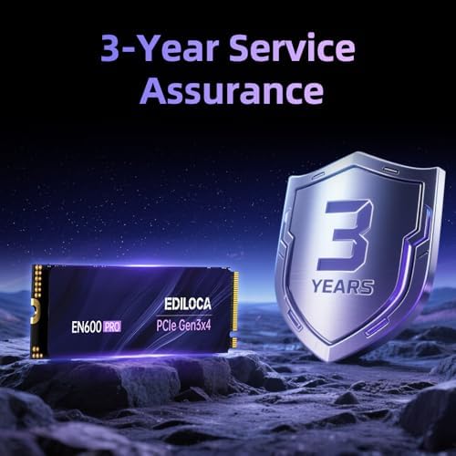 Unleash Blazing Performance with the EN600 PRO 256 GB NVMe SSD – Lightning-Fast 3200 MB/s Speeds for Gamers & Creators, PCIe 3.0 Gen 3 x4 M.2 2280 Internal Drive with Advanced SLC Cache and 3 D NAND TLC, Equipped with Graphene Cooling Sticker for Optimal Durability and Compatibility with PCs, Desktops, and Laptops – Elevate Your Storage Experience Now!