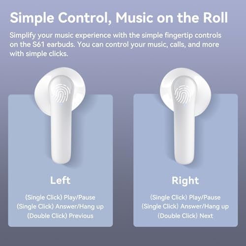 2024 Bluetooth 5.3 Wireless Earbuds – Premium Hi-Fi Stereo Sound with Advanced Noise Cancellation, 72-Hour Playtime, IP5 Waterproof Design, Ergonomic Comfort & LED Battery Indicator for Ultimate Audio Freedom