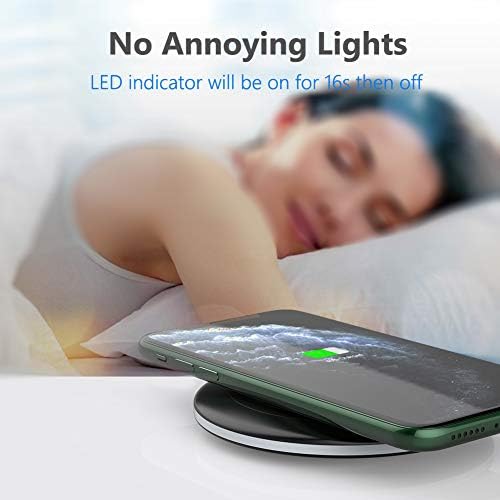 Yootech Dual Pack Fast Wireless Charging Pad – 10 W Max Efficiency for i Phone 16 Series & Samsung Galaxy S23 – Sleek, Compact Design for Effortless Charging Anytime, Anywhere – Universal Compatibility & Speed Without AC Adapter – Elevate Your Charging Game