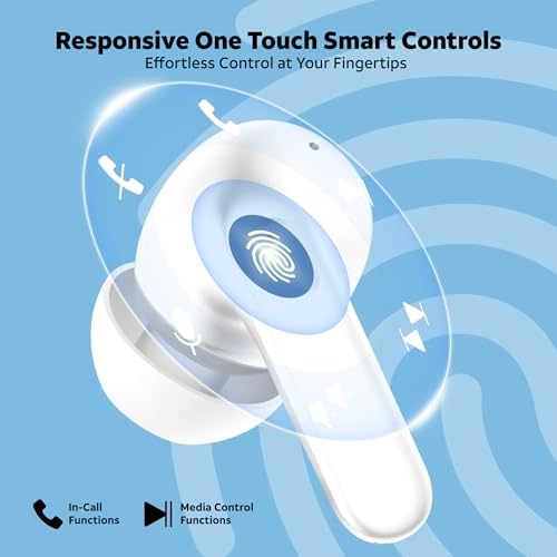 AT&T Essentials True Wireless Bluetooth Earbuds – Experience Unparalleled Sound Quality with Advanced Noise Cancellation, 35-Hour Battery Life, and IPX4 Water Resistance for Active Lifestyles, Featuring Intuitive Touch Controls and Universal Device Compatibility in Stylish Black Finish