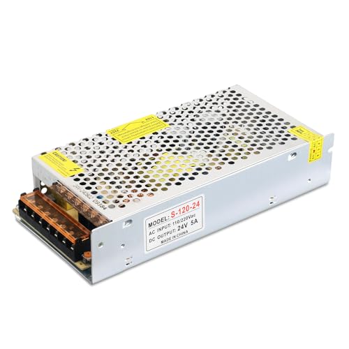 Universal 24 V 10 A AC/DC Power Supply Adapter – 240 W High-Efficiency Switching Converter for LED Lighting & CCTV Systems – Superior Voltage Stability with Advanced Safety Features for Secure Device Performance